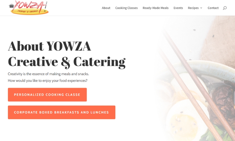 Bow Valley Marketing - Website Design - YOWZA Creative & Catering