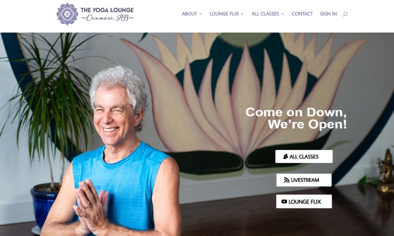Bow Valley Marketing - Website Design - Yoga Lounge Canmore